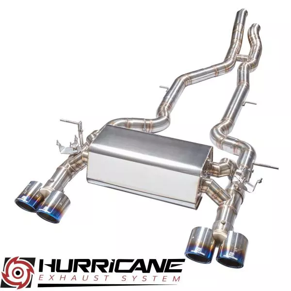 Hurricane Exhaust 2.76" ECE Klappenanlage für BMW M4 F82 431PS